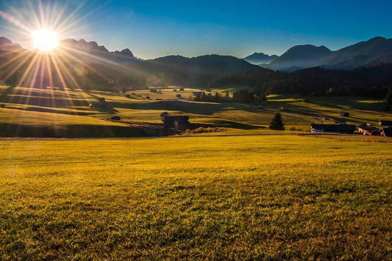 Landhaus Geierstanger Wallgau Bagian luar foto
